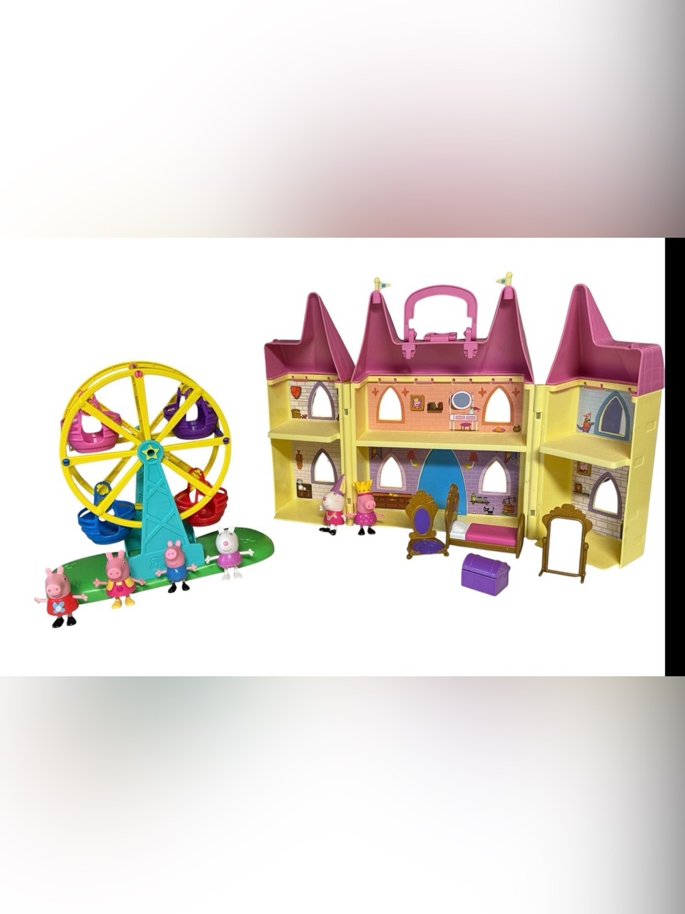 Peppa Pig Bundle of 2 Playsets with characters